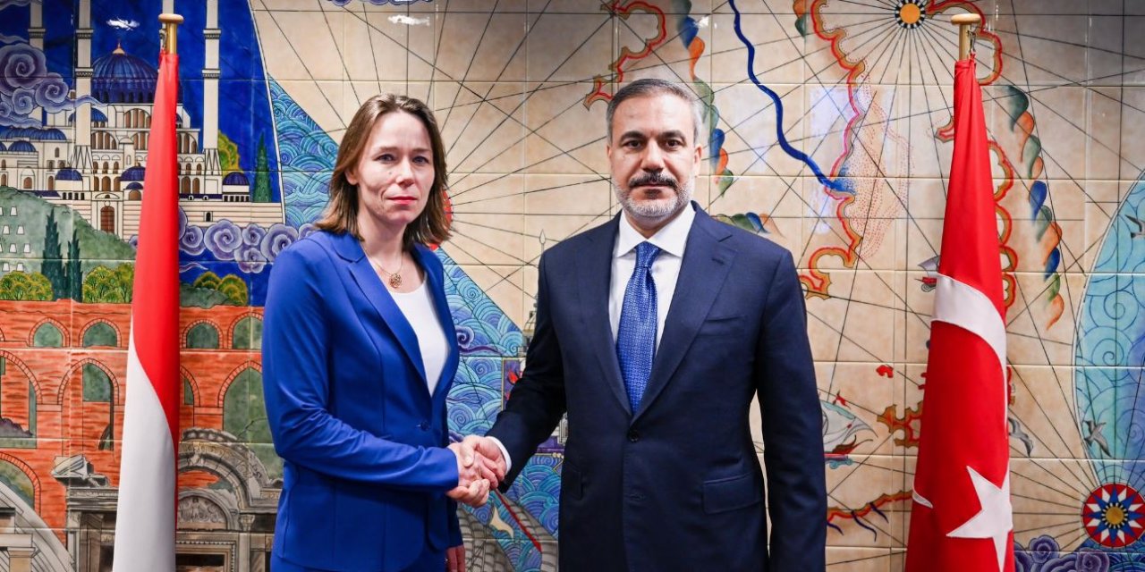 Bakan Fidan, Hollanda Dışişleri Bakanı Slot İle Görüştü (Video Eklendi)