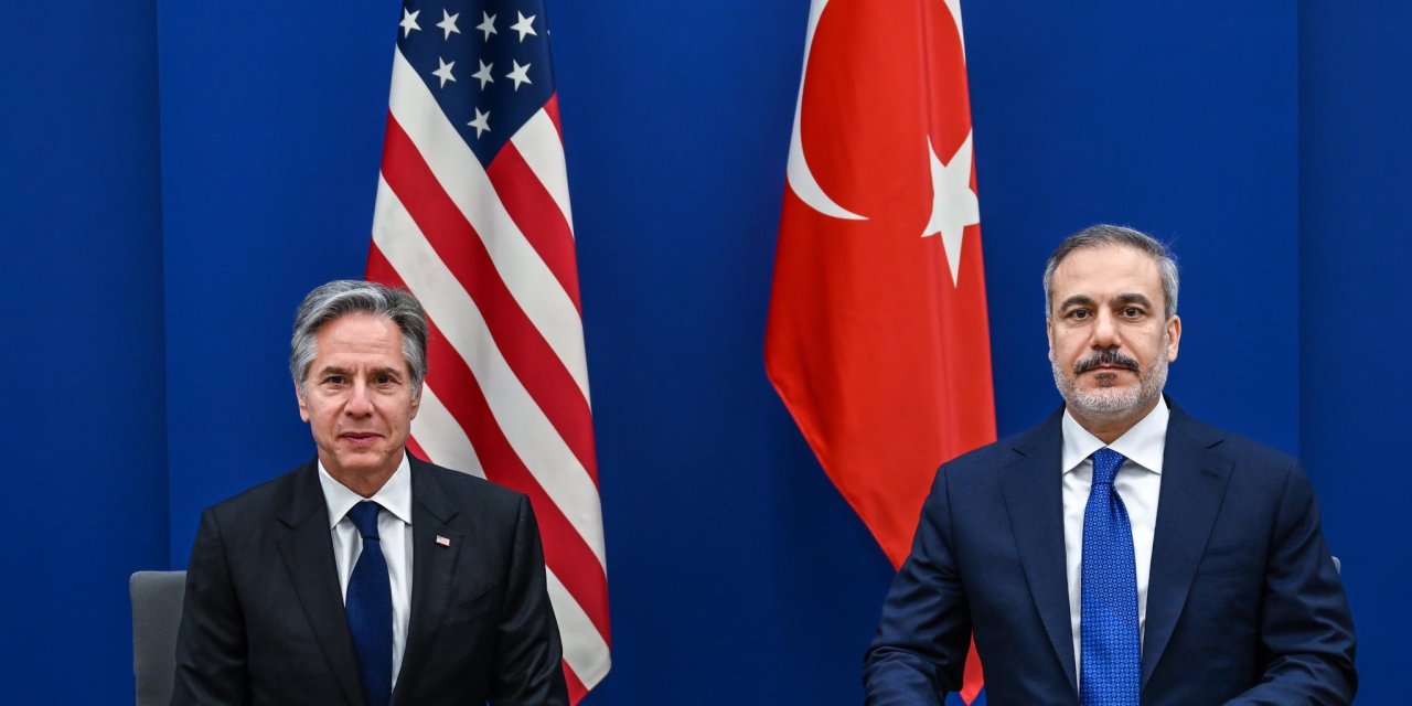 Bakan Fidan, Abd’li Mevkidaşı Antony Blinken İle Bir Araya Geldi (Video Eklendi)