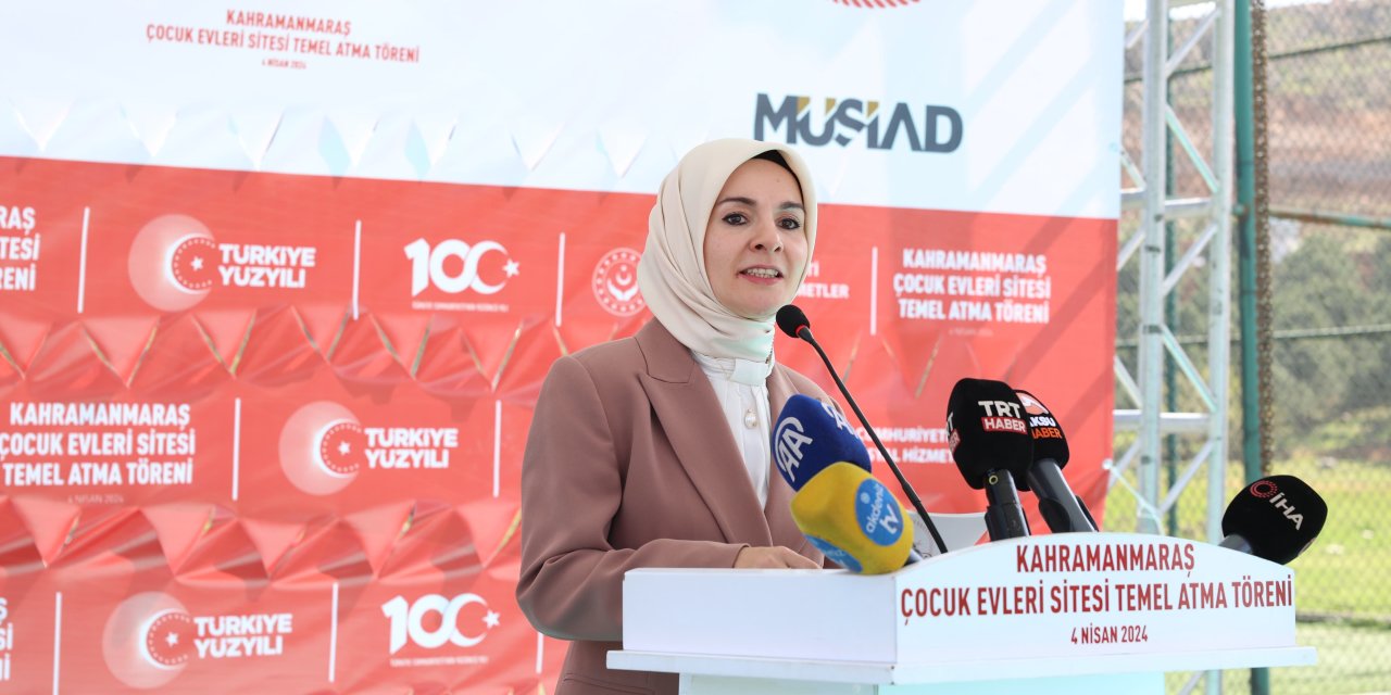 Bakan Göktaş, Kahramanmaraş'ta Çocuk Evleri Sitesinin Temelini Attı