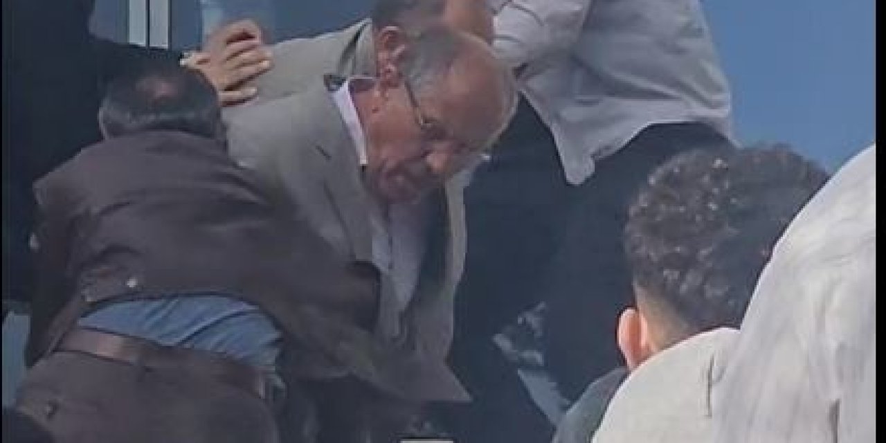 Çorum Uğurludağ'da Ak Parti İle Mhp'li Grup Arasında 'Seçim' Arbedesi