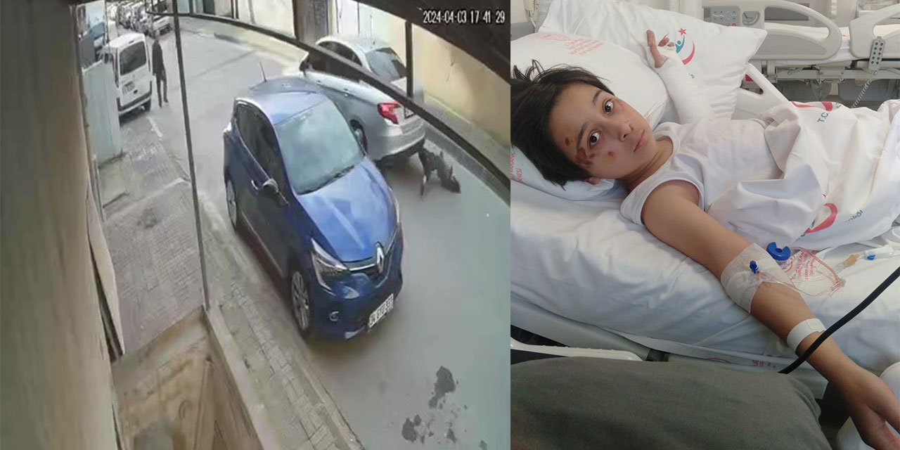 Ümraniye’de Otomobilin Altında Kalan Çocuk Kazanın Şokuyla Kalkıp Böyle Yürüdü