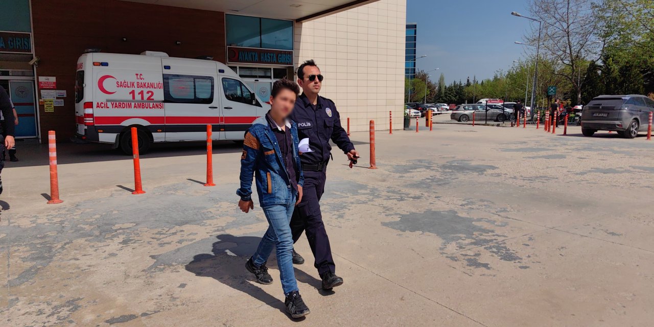 Çaldığı Motosikletle Polisin 'Dur' İhtarına Uymayan Suriyeli Çocuk, Takiple Yakalandı