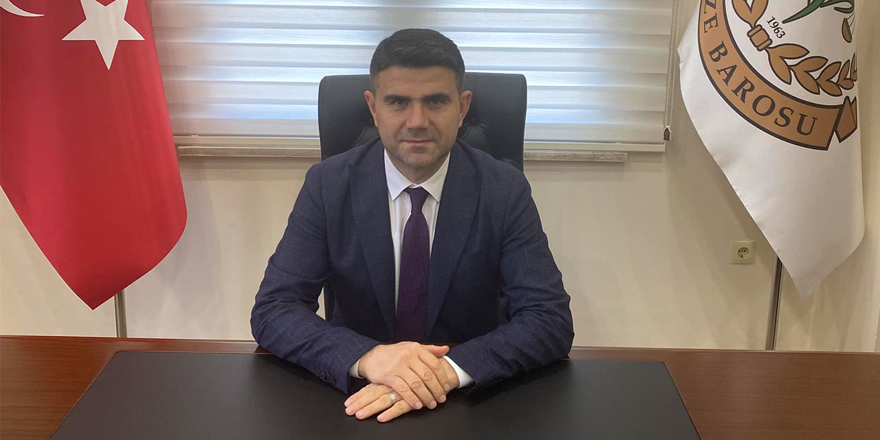 Rize Baro Başkanı Peçe: Avukat İçin de Adalet!