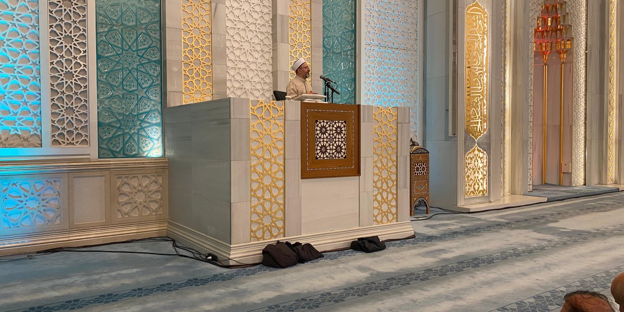 Ali Erbaş: Gazzeliler, Zalim İşgalcilerin Bombaları Altında Sürekli Can Veriyor