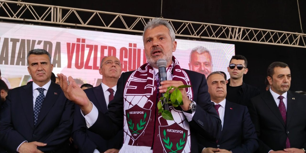 Hatay Büyükşehir Belediye Başkanı Ak Parti'li Öntürk, Mazbatasını Aldı (2)