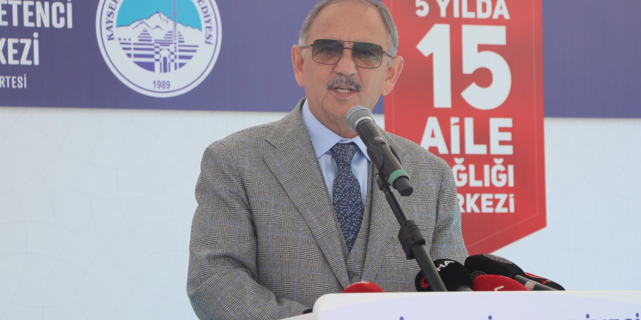 Bakan Özhaseki: Vatandaş Bu Sefer Biraz İhtar Etti