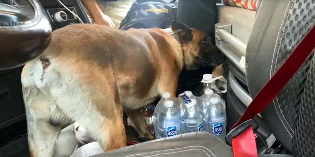 Tır’lardaki  200 Bin Uyuşturucu Hapı ‘Carlos’ Buldu; 2 Gözaltı