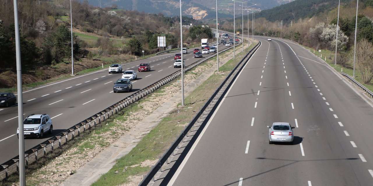 Bolu Geçişinde Bayram Trafiği Yoğunluğu Azaldı