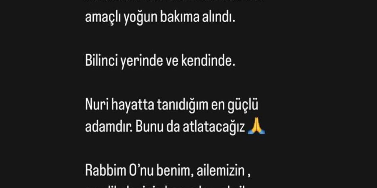 Nuri Alço, Eskişehir’de Şehir Hastanesine Sevk Edildi