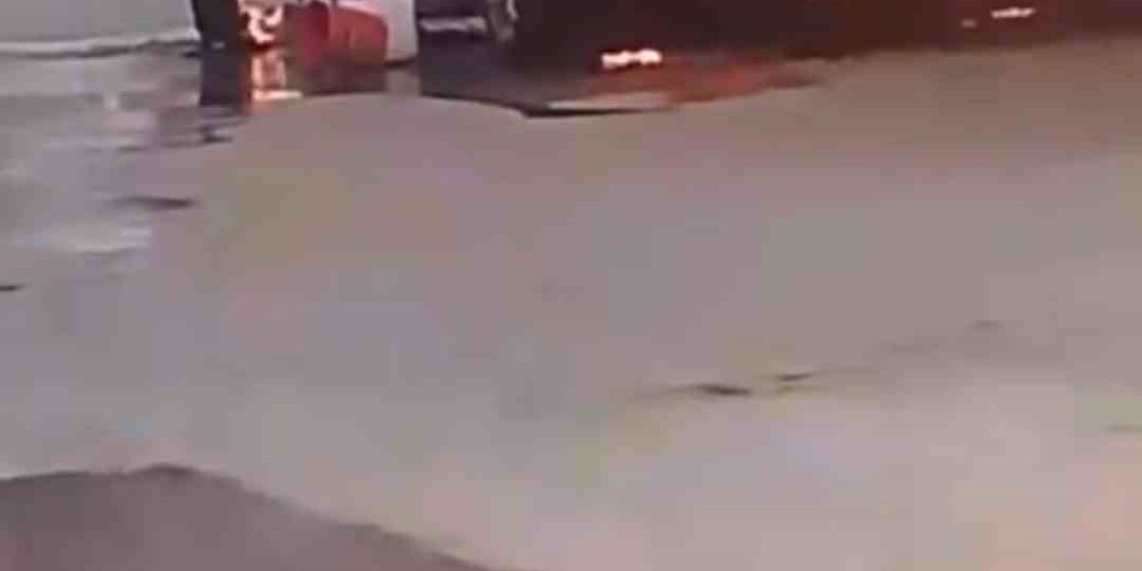 Bursa’da park halindeki otomobil alev alev yandı