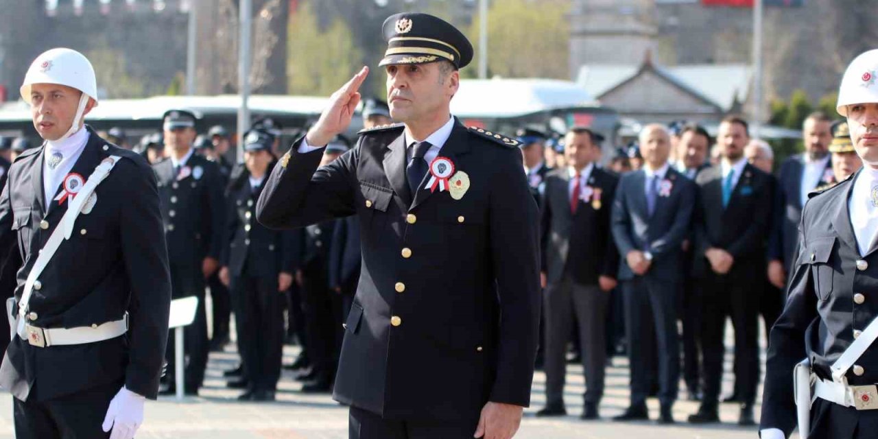 Türk Polis Teşkilatı’nın 179. yaşı Kayseri’de kutlanıyor