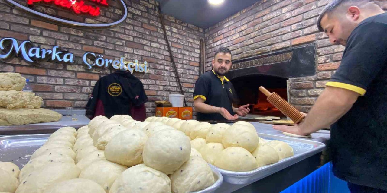 Çörekçilerde Ramazan Bayramı mesaisi