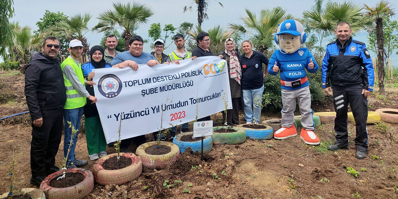 Rize’de Sera Alanları Özel Gereksinimli Bireyleri Ağırladı