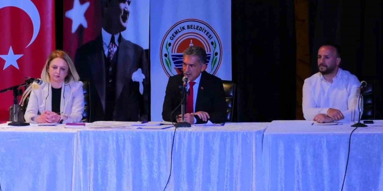 Gemlik Meclisi Yeni Dönemin İlk Toplantısını Yaptı