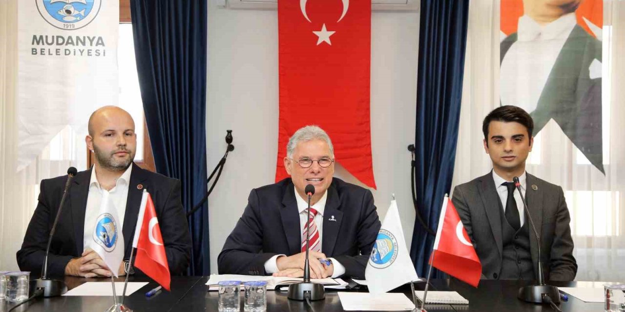 Mudanya Belediye Meclisi Yeni Dönemin İlk Toplantısını Yaptı
