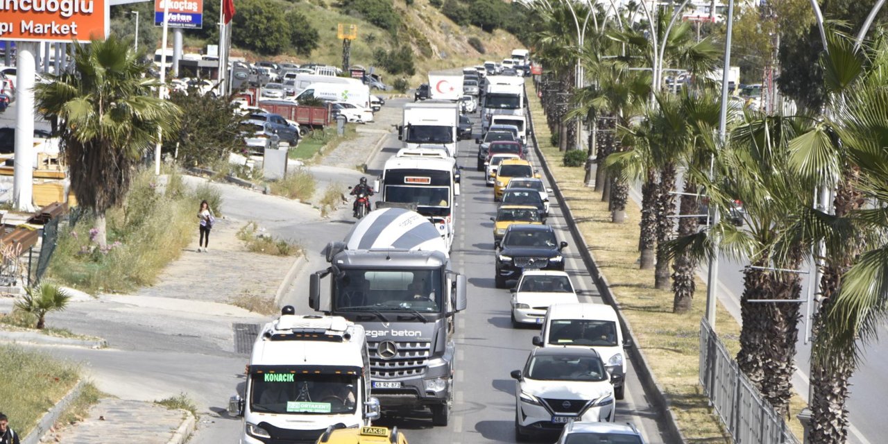 Bodrum'a Son 48 Saatte 30 Binden Fazla Araç Giriş Yaptı