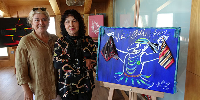 Farklı illerden gelen ressamlar Rize’yi resmetti