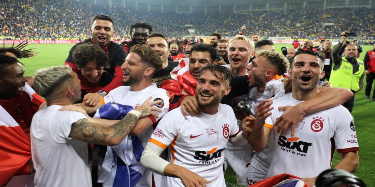 Galatasaray ligin bitimine 2 hafta kala şampiyonluğunu ilan etti