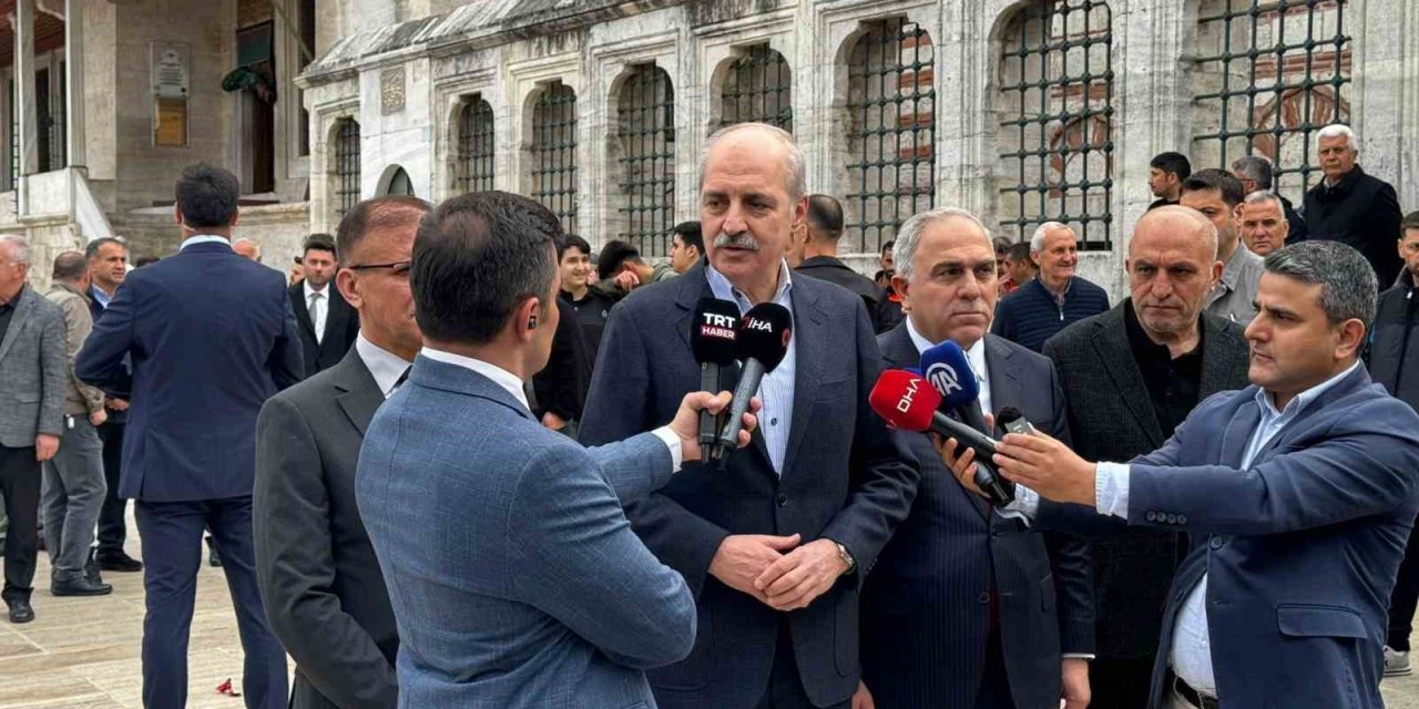 Tbmm Başkanı Kurtulmuş’tan Bayramda Gazze Mesajı: "İslam Dünyası Ne Yazık Ki İyi Bir Sınav Veremedi"