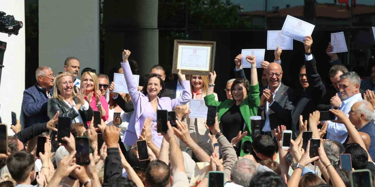 Başkan Ceritoğlu Sengel Mazbatasını Aldı
