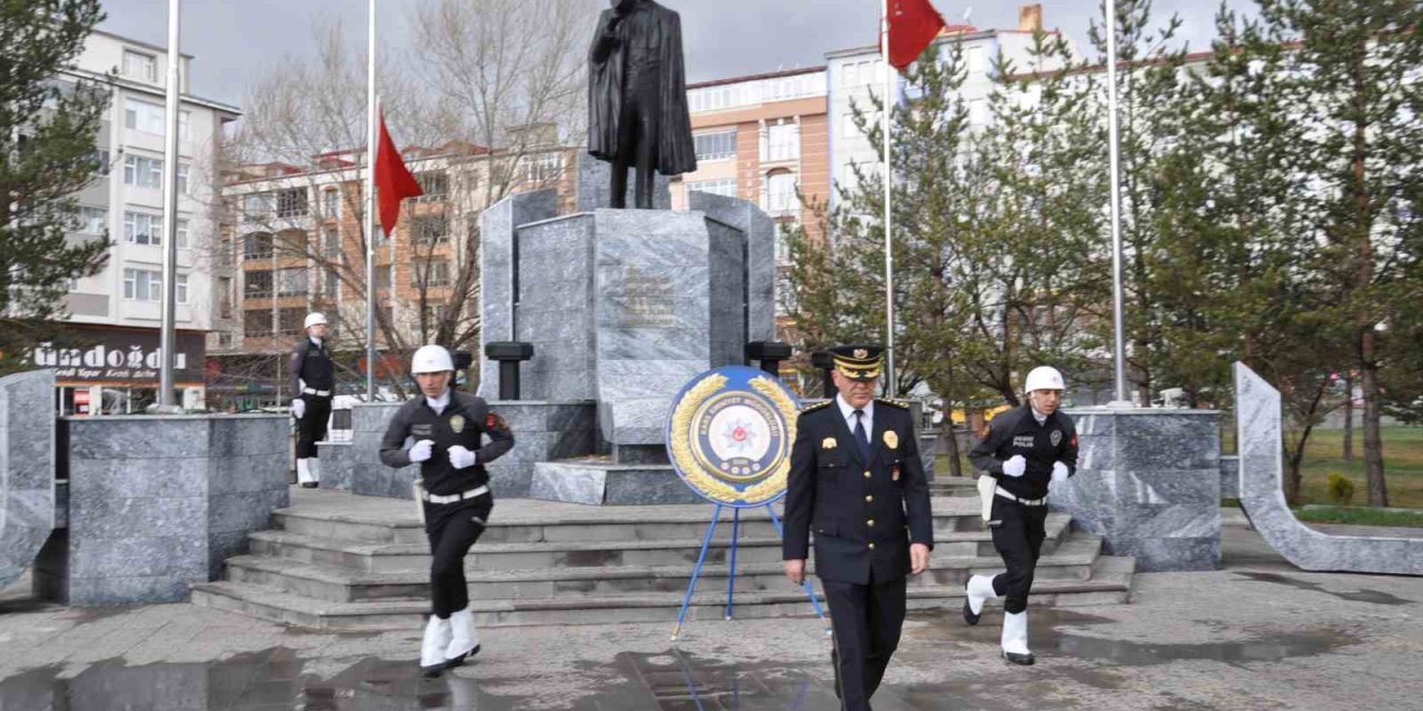 Kars’ta Türk Polis Teşkilatı’nın Kuruluş Yıl Dönümü Kutlandı