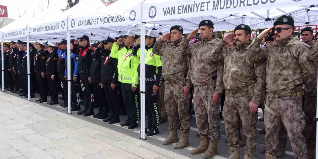 Van’da Türk Polis Teşkilatı’nın 179. Kuruluş Yıl Dönümü Kutlandı