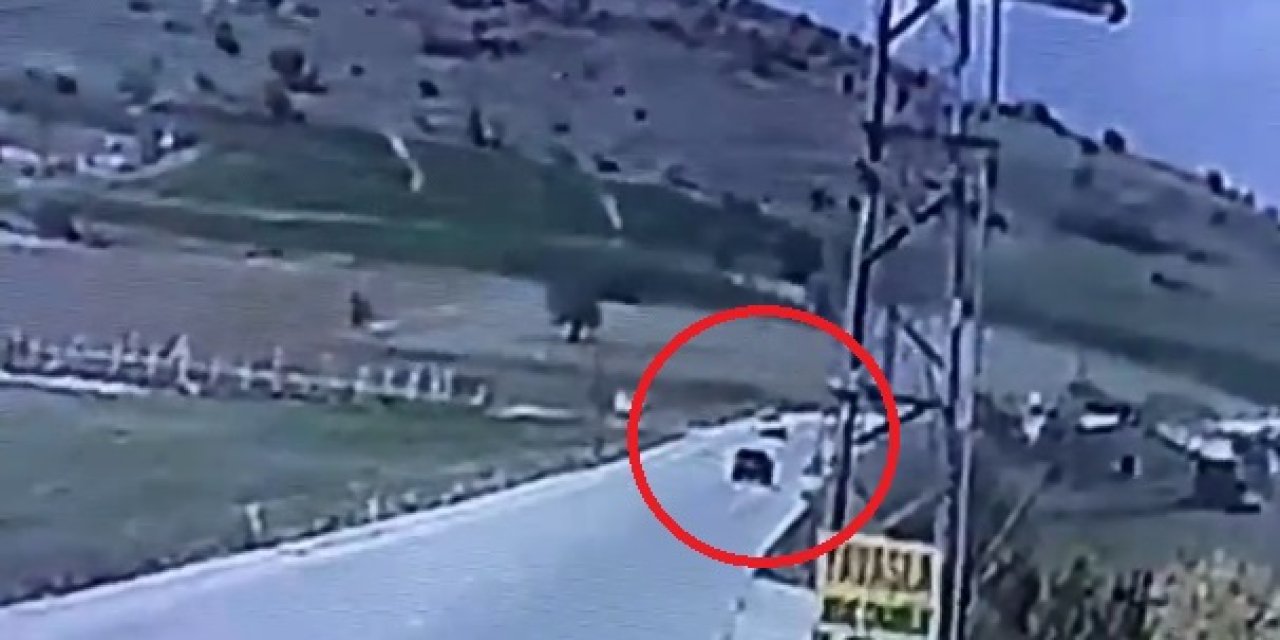 Ankara'da 6 Kişinin Yaralandığı Kaza Kamerada