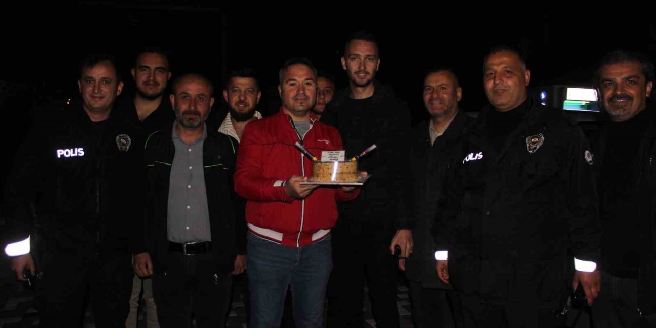 Kayseri’de Vatandaştan Polise Jest