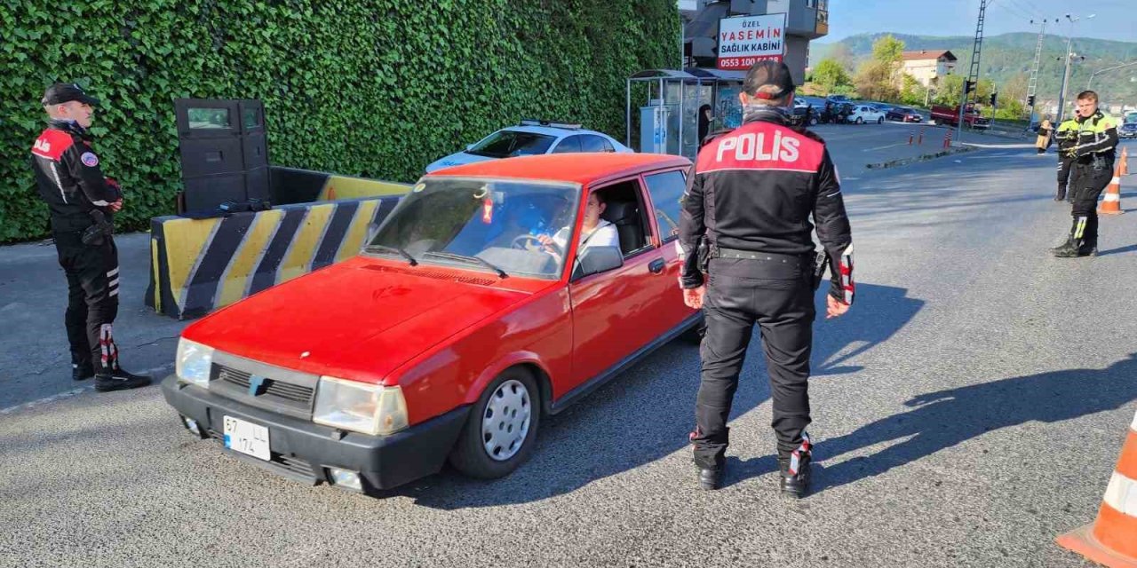 Bayram Denetimlerinde Sürücülere Sıkı Uygulama