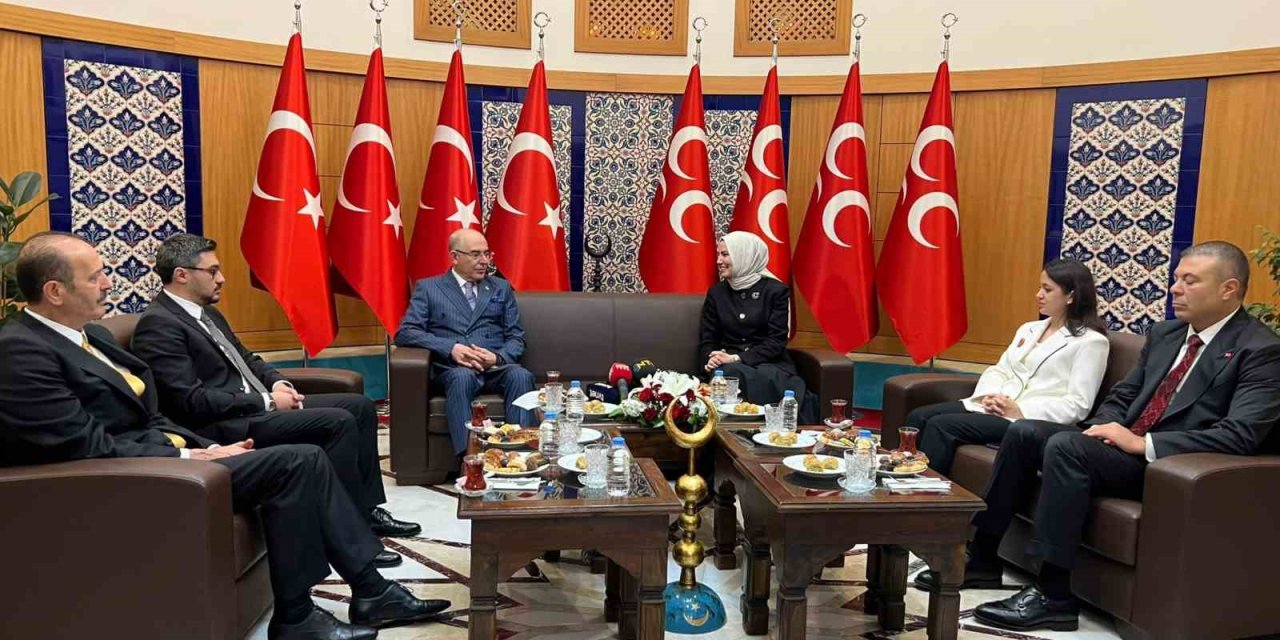 Mhp’ye, Partilerden Bayram Ziyareti