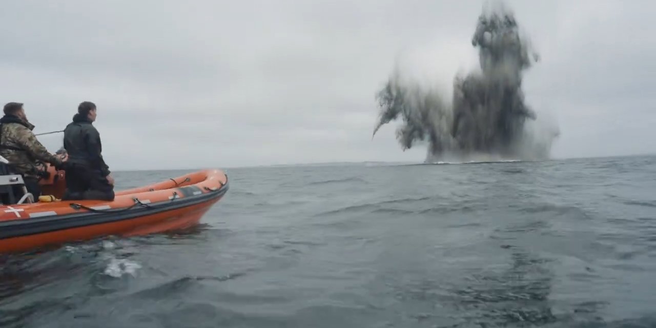 Denizde Bulunan 2. Dünya Savaşı’ndan Kalma Bombalar İmha Edildi