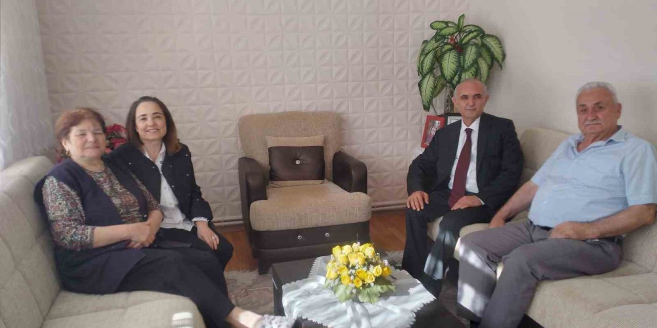 Kaymakam Elmacıoğlu’ndan Şehit Ailelerine Bayram Ziyareti