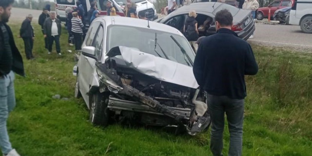 Sinop’ta Zincirleme Trafik Kazası: 10 Yaralı