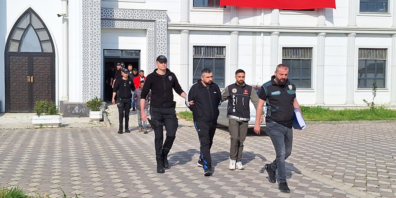 Kocaeli Merkezli Narkoçelik-11 Operasyonu’nun 13 Şüphelisi Adliyede