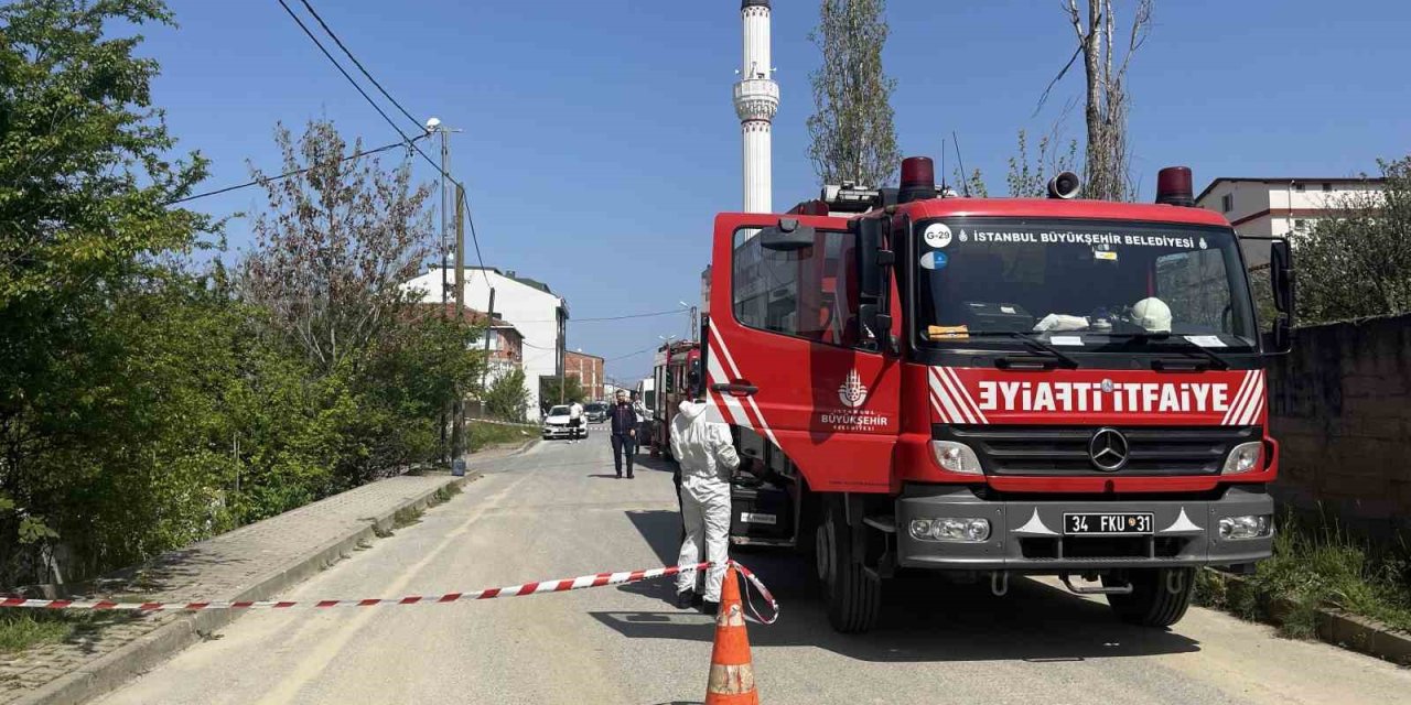 Arnavutköy’de Kimyasal Madde Paniği