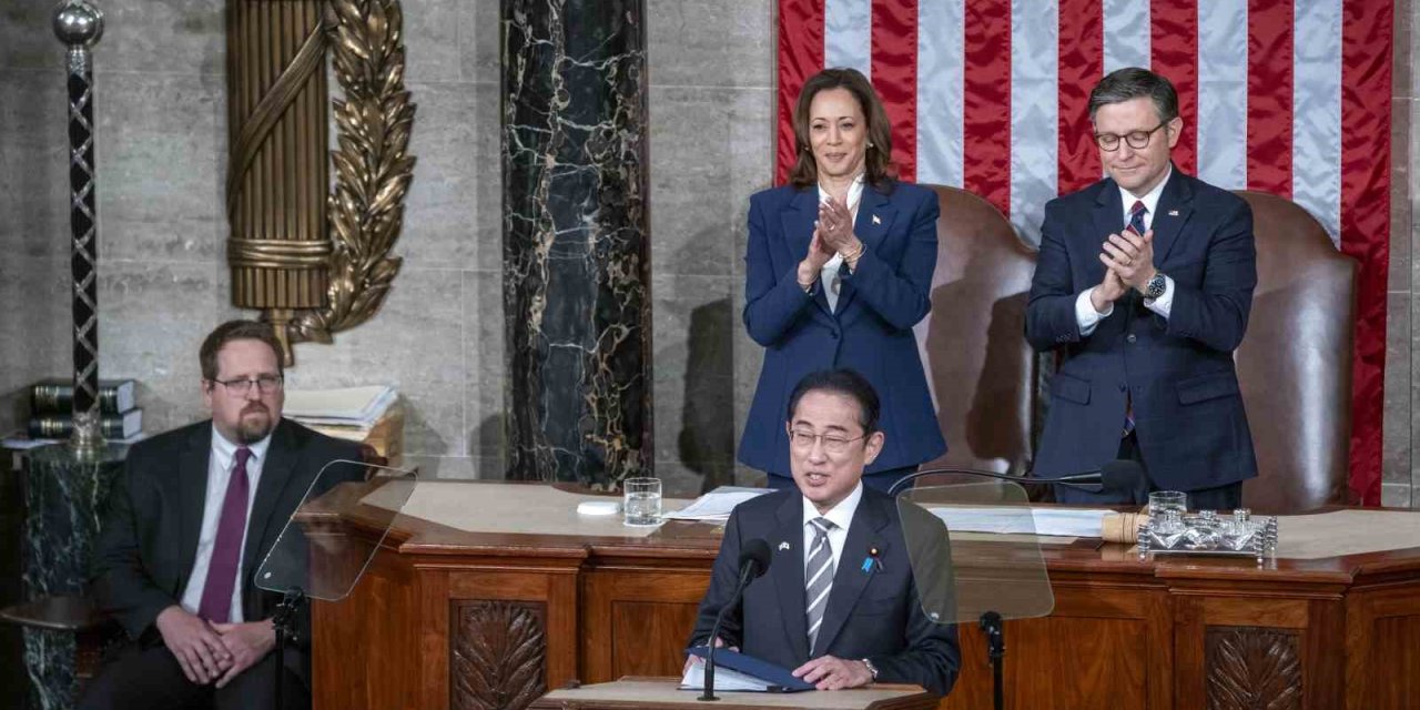 Japonya Başbakanı Kishida Abd Kongresi’ne Hitap Etti