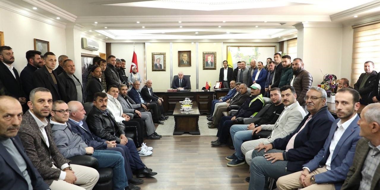 Bayburt Belediyesinde Bayramlaşma Heyecanı