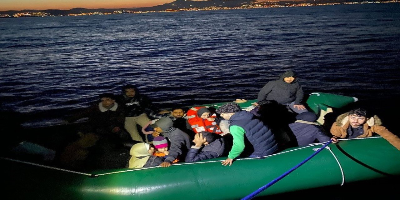 Aydın’da 34 Düzensiz Göçmen Kurtarıldı