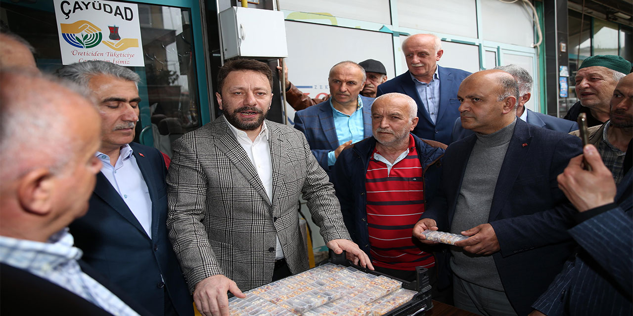 Rize'de üreticilere ata tohumu dağıtıldı