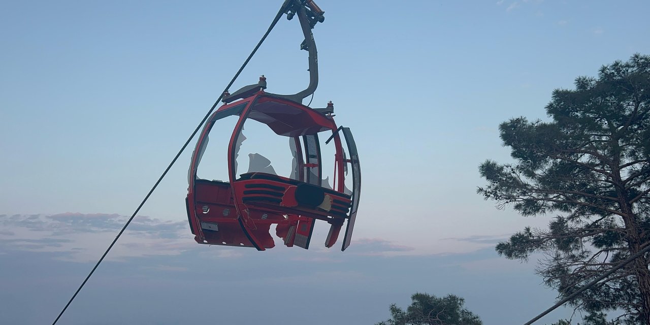 Antalya’da Teleferik Kabini Düştü; 1 Ölü, 7 Yaralı (2)