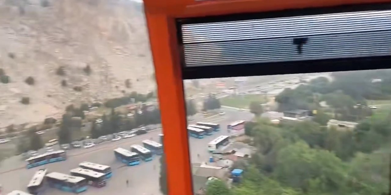 Antalya’da Teleferikte Mahsur Kalan Vatandaşlar O Anları Sosyal Medyada Paylaştı