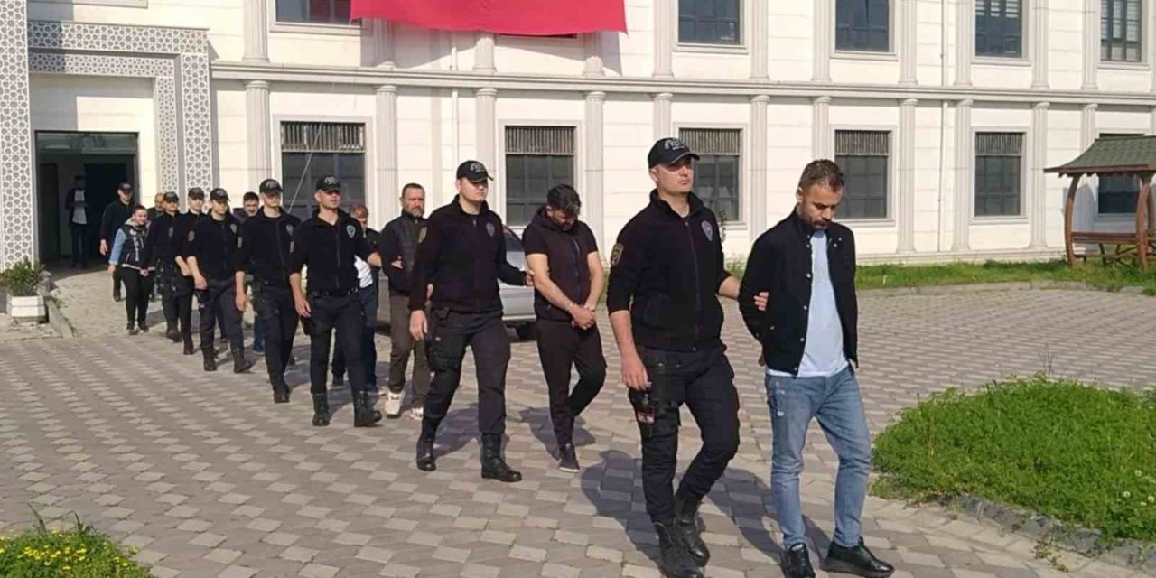 "Narkoçelik-11" Operasyonunda 10 Çete Üyesi Tutuklandı