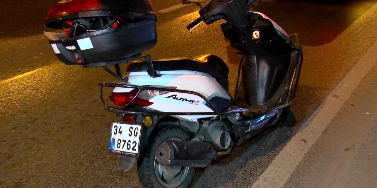 Şişli D100'de, Bariyere Çarparak Devrilen Motosikletin Sürücüsü Hayatını Kaybetti