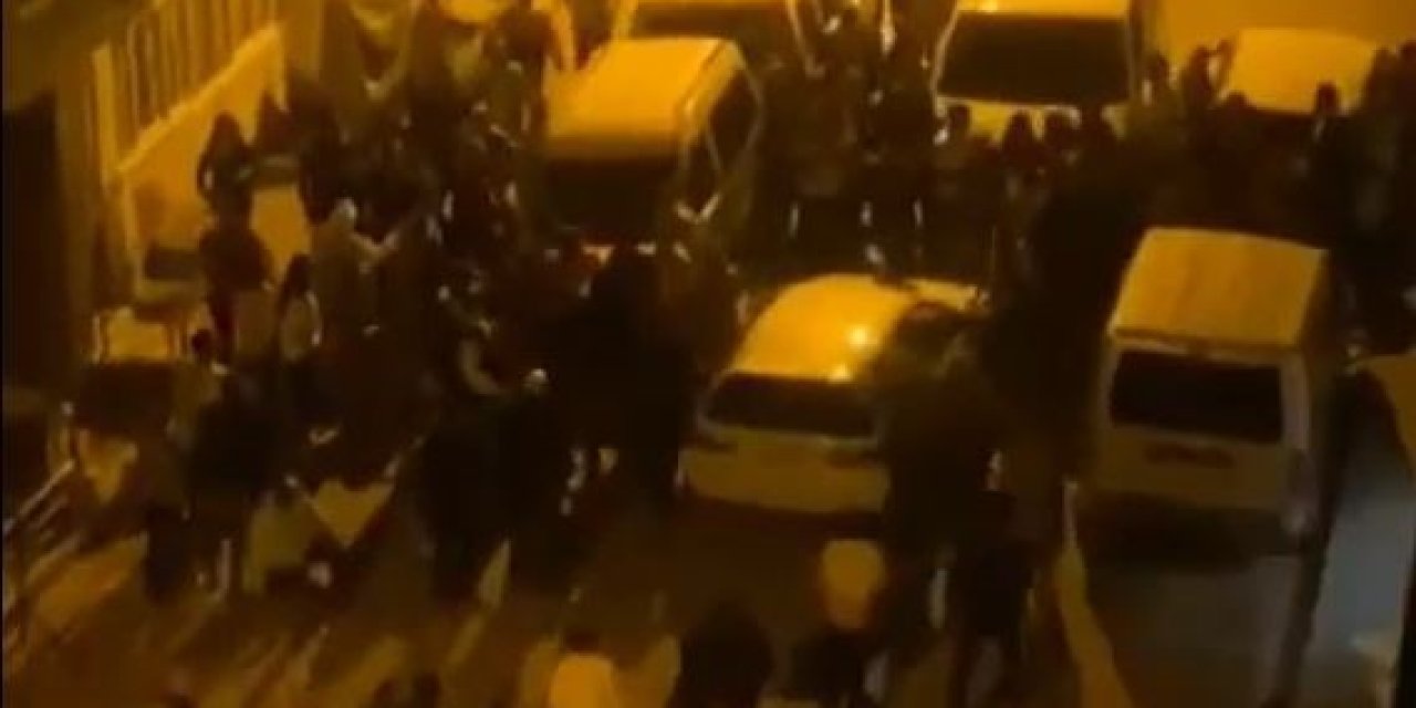 Asker Eğlencesinde Ortalık Karıştı, Gençler Yumruk Yumruğa Birbirine Saldırdı