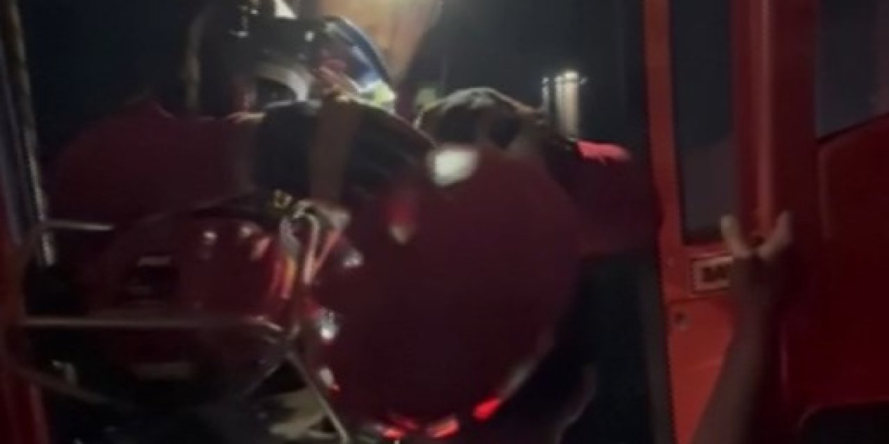 Antalya’da Teleferik Kazasında Mahsur Kalanları Ekiplerin Kurtarma Anı Kameralara Yansıdı