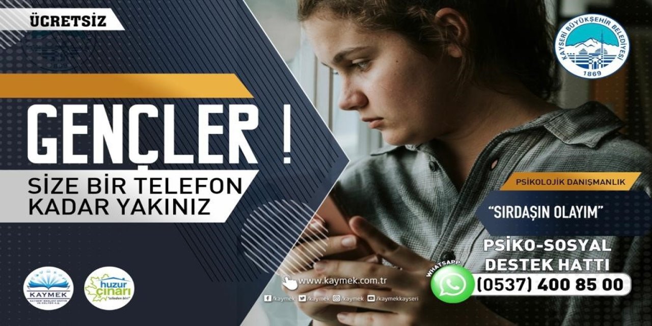 Büyükşehir’in Örnek Projesi ‘Sırdaşın Olayım’ Vatandaşların Hizmetinde