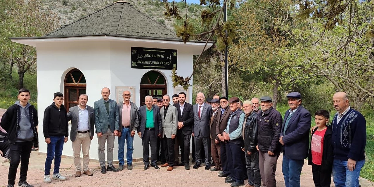 Şehit Müftü Mehmet Nuri Efendi 104’üncü Yılında Kabri Başında Anıldı
