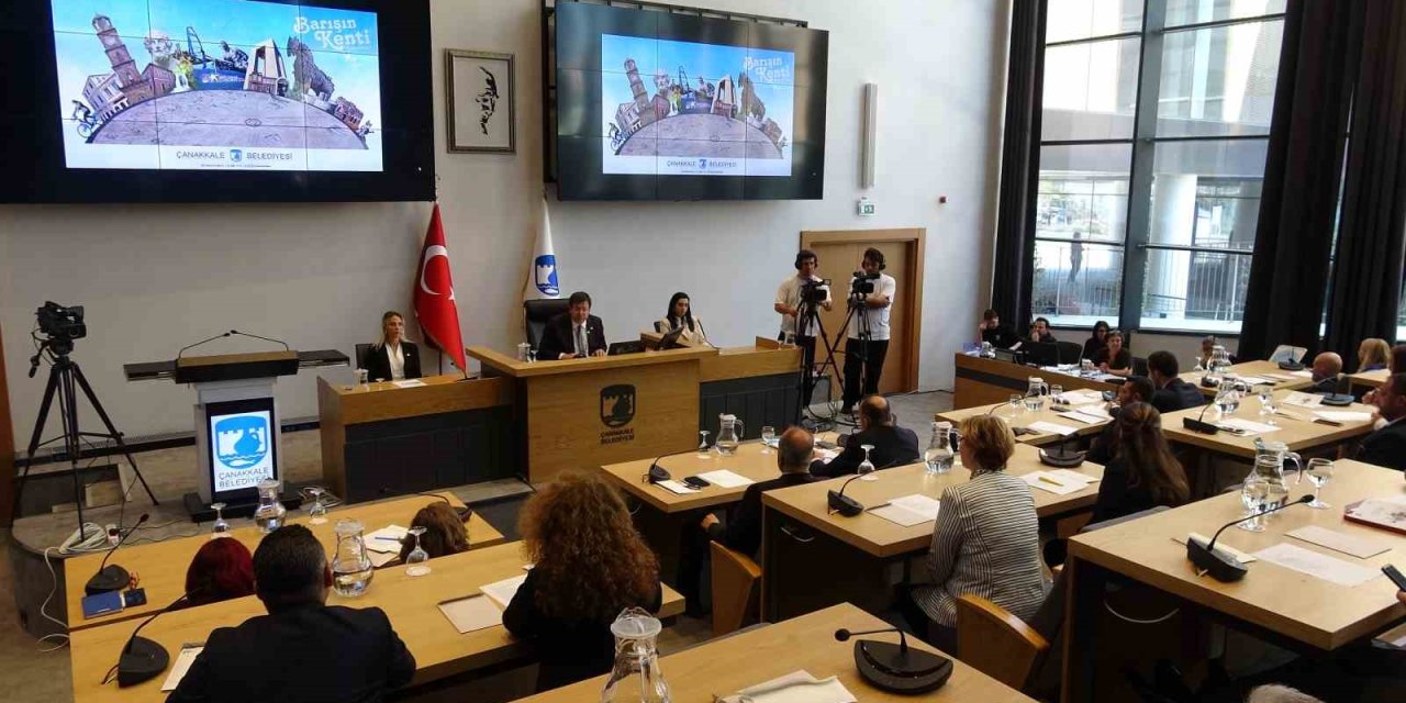 Çanakkale Belediyesinde Yeni Dönem İlk Meclis Toplantısı Yapıldı