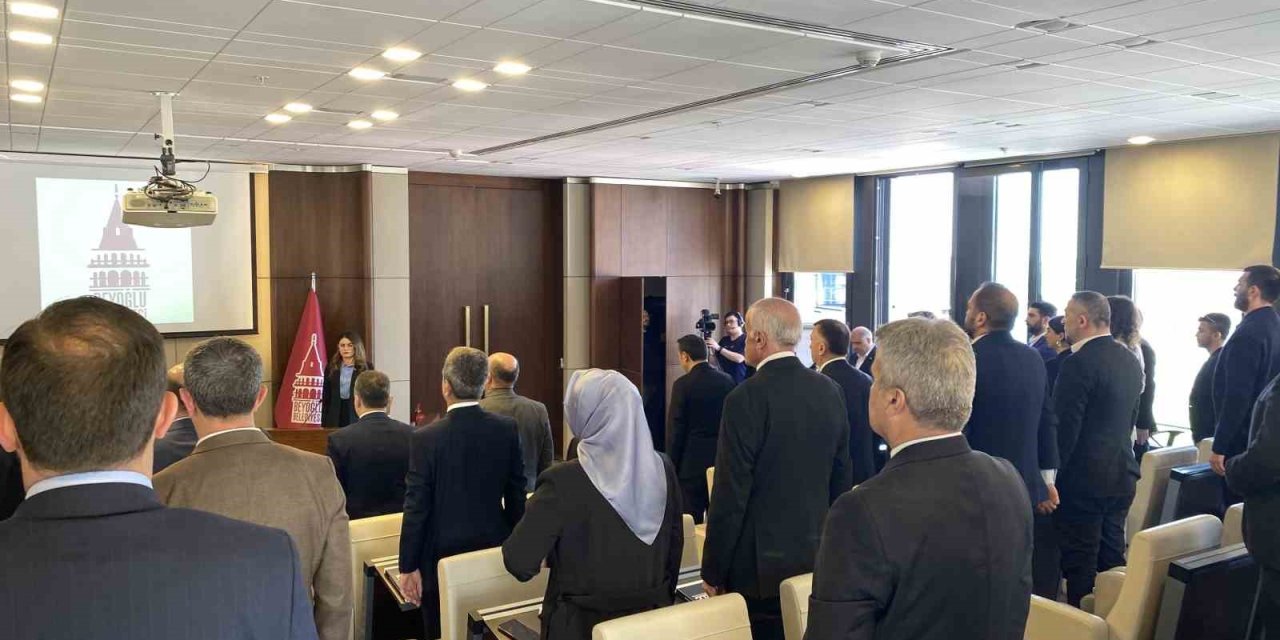 Beyoğlu Belediyesi’nde Seçimlerden Sonra İlk Meclis Toplantısı Yapıldı