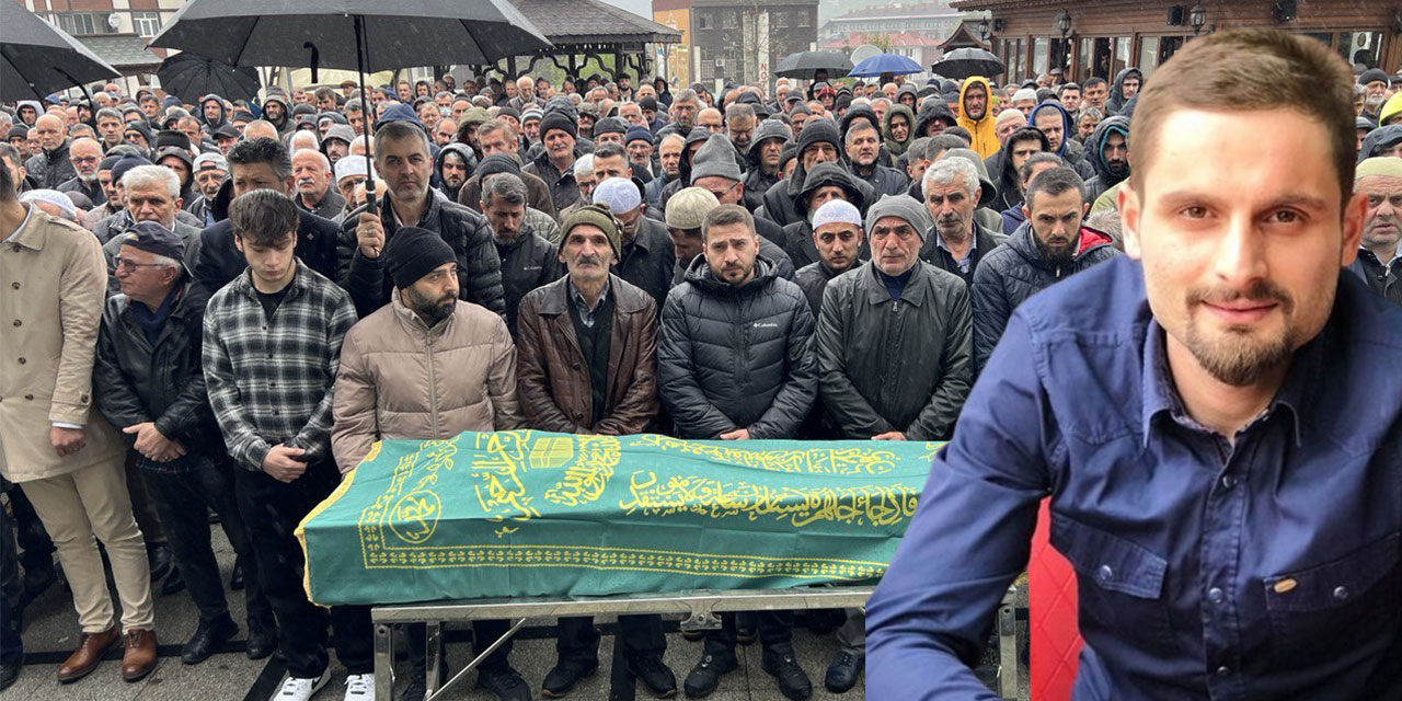 Rize'deki trafik kazasında ölen kişinin cenazesi defnedildi